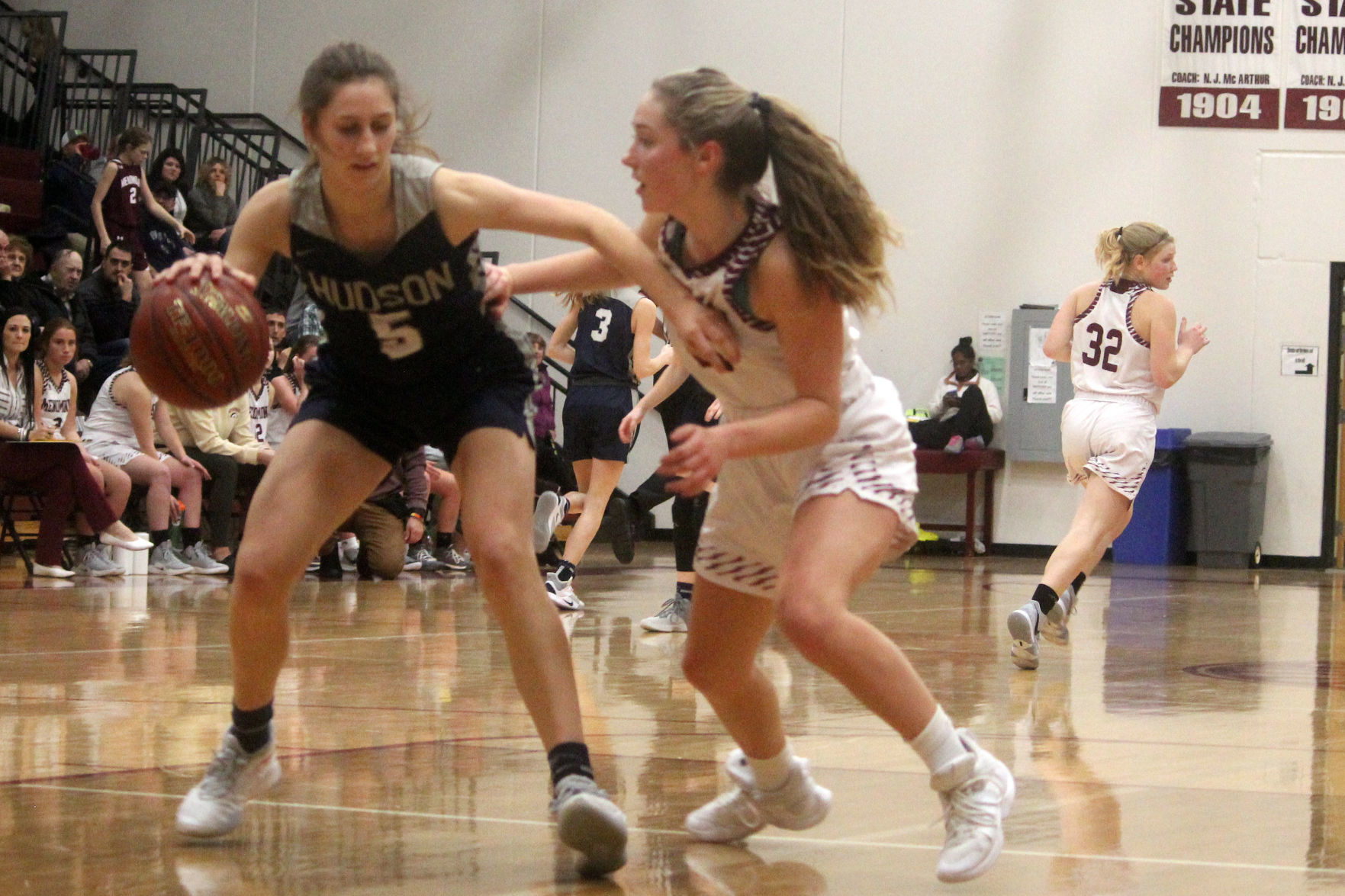 Hudson at Menomonie girls basketball 1-10-20